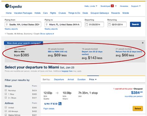 expedia round trip flights.